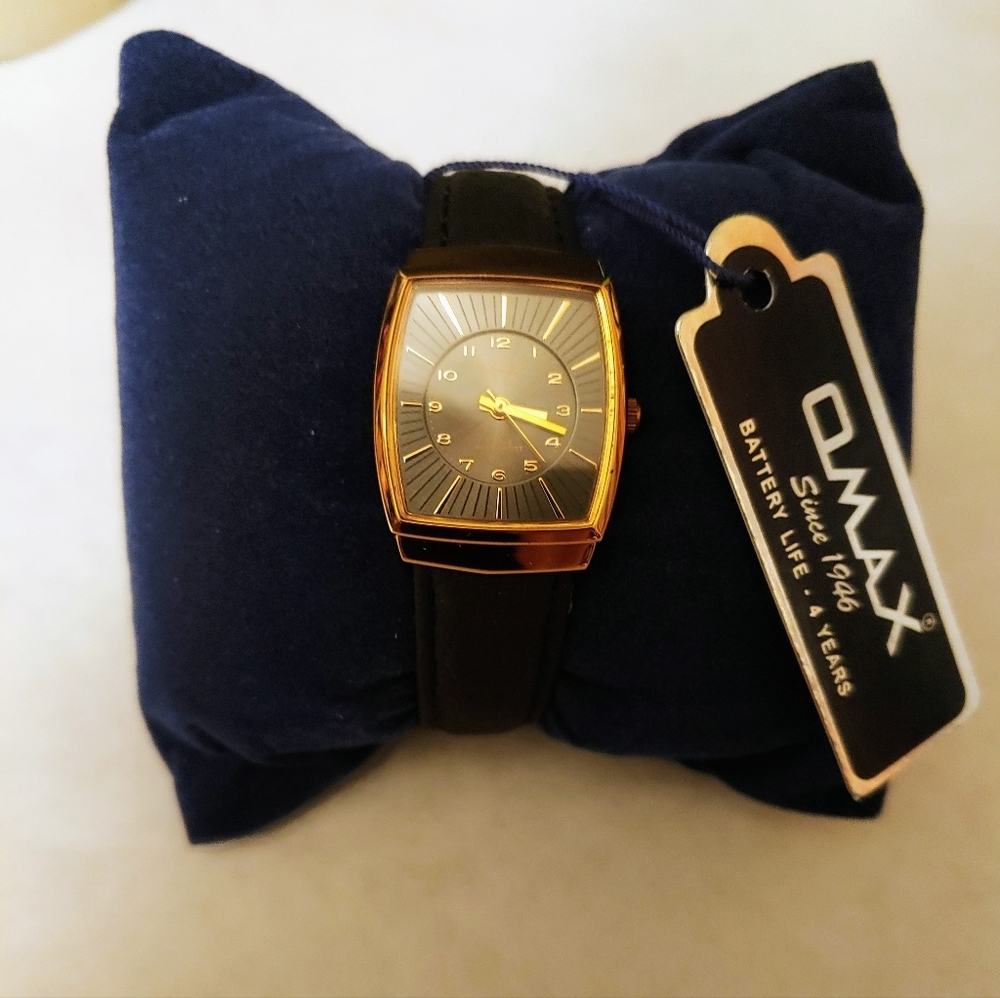 OMax Womens Wrist Watch Black